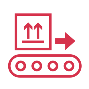 parcel sorting icon
